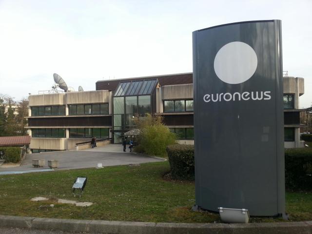 Sede de Euronews. Ecully, periferia de Lyon (Francia)